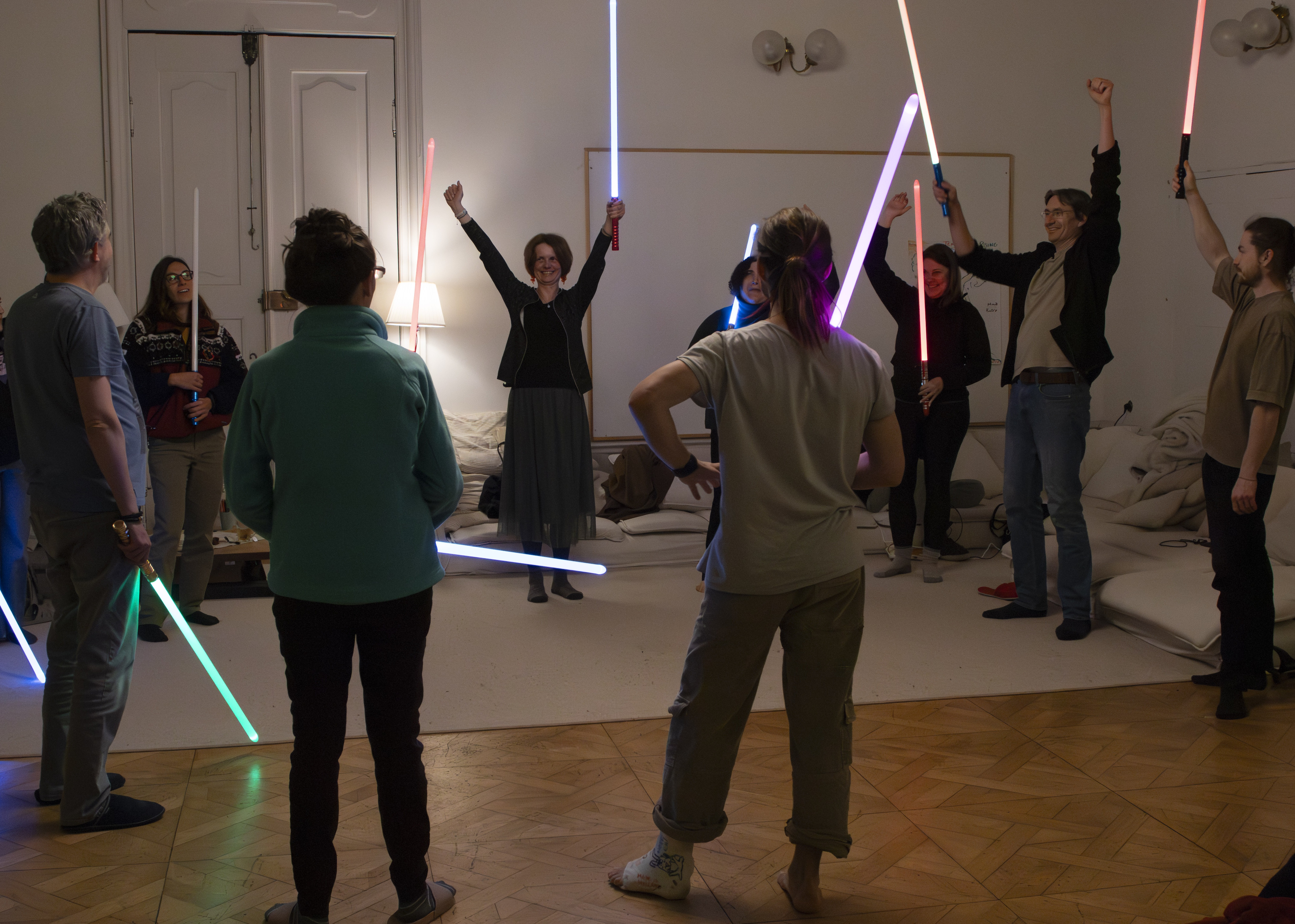 Lightsaber light painting